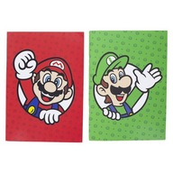 SUPER MARIO SET OF 2 NOTEBOOKS / ZESTAW DWÓCH NOTATNIKÓW SUPER MARIO