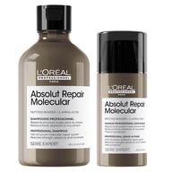 Loreal Absolut Repair Molecular sada šampón pre poškodené vlasy maska