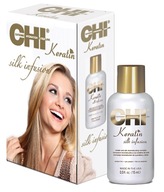 CHI KERATIN SILK INFUSION JEDWAB ODŻYWKA JEDWABNA DO WŁOSÓW Z KERATYNA 15ML