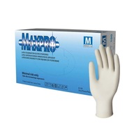 Rękawice lateksowe MaxPro – pudrowane 100sz