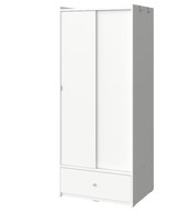 IKEA BRUKSVARA - szafa z drzwiami przesuwnymi 80x191 cm