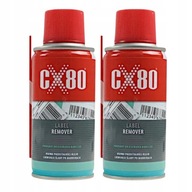 CX80 LABEL REMOVER Płyn spray do usuwania naklejek zmywacz kleju 150ml x 2