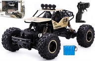 DUŻY SAMOCHÓD ZDALNIE STEROWANY NAPĘD 4x4 AUTO PILOT RC METAL BUGGY