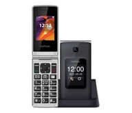 Mobilný telefón s chlopňou myPhone Tango LTE+ 4g so ZÁKLADŇOU pre seniorov
