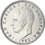 Moneta, Hiszpania, 25 Pesetas, 1982