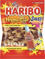 HARIBO ŻELKI Happy Cola Sauer Kwaśne 175g Niemcy