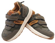 ADIDASY PÓŁBUTY BUTY SPORTOWE AMERICAN CLUB MORO KHAKI R 30 W 19,50 CM