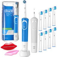 2x Elektrická zubná kefka Oral-B Vitality +Rúčka