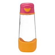 b.box: športová tritanová fľaša Sport Spout Bottle 600 ml Strawberry Shak