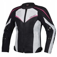 REBELHORN DAMSKA KURTKA MOTOCYKLOWA TEKSTYLNA HIFLOW IV LADY BLK/SIL/PINK L