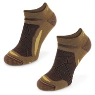 Ponožky pätky Comodo hnedé