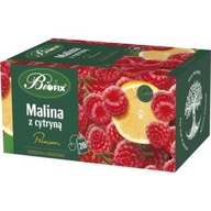 BiFix Herbata owocowa ekspresowa Malina z cytryną, 20x2g