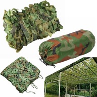 Maskáčová sieť Vojenská záhradná 400x600cm Kamufláž