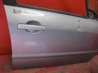 PEUGEOT 307 01- door right front front silver EZAC