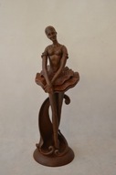 Tancerka z żeliwa - BALLERINA FIGURA 50 cm patyna