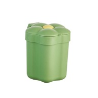 Mini stolný odpadkový kôš Protišmyková odnímateľná nádoba zelená