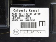module control unit KOMFORTU BCM NISSAN 350Z Z33 284B1CD720