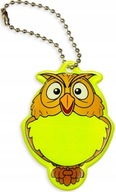 ODBLASKOWA ZAWIESZKA ODBLASK BRELOK SOWA SÓWKA
