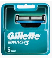 Gillette wkład 5 sztuk do maszynki Mach 3