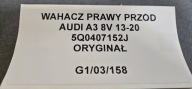 arm right front AUDI A3 8V 13-20 5Q0407152J