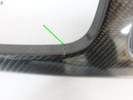 MERCEDES CLS 63 AMG C218 X218 11-18 CARBON SPOILER diffuser W bumper rear part