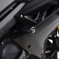 CRASHPADY AERO R&G YAMAHA YZF-R125 19- BLACK