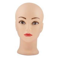 Głowa manekina Stojak na słuchawki Solidna piankowa peruka Wyświetlacz dla kobiet