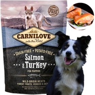 Carnilove Salmon Turkey For Puppies Sucha Karma Dla Szczeniąt Łosoś 1,5kg