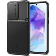 Etui do Galaxy A55 5G, Spigen Optik Armor, case, cover z osłoną obiektywów