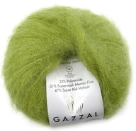 SUPER KID MOHAIR Gazzal 22 OLIWKA 25g 237m 15399