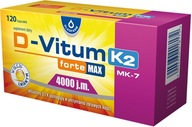 D-Vitum Forte Max 4000j.m.+K2 120 kapsułek