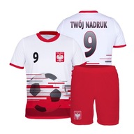 Futbalový dres POĽSKO Vz.2 POTLAČ veľ. 98