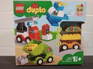 LEGO Duplo 10886 MOJE PIERWSZE POJAZDY SAMOCHODY NOWY UNIKAT KRAKÓW DOWÓZ