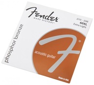 Fender 60XL PB struny do gitary akustycznej