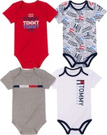 Tommy Hilfiger bodýčka pre chlapčeka 4 ks 18 m