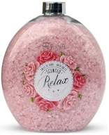 IDC SCENTED RELAX RELAXAČNÁ SOĽ DO KÚPEĽA SOLE RUŽA ROSE 900g