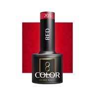 OCHO NAILS Hybridný lak red 205 -5 g