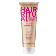 Dermacol Hair Ritual Shampoo šampón na vlasy Brunette & Grow Effect