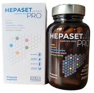 HEPASET PRO homocysteín 60ks Norsa Pharma