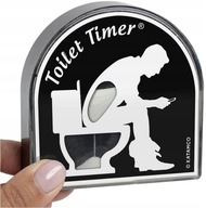 Toaletné hodiny, vtipný darček pre mužov,