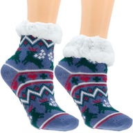 Teplé Detské Ponožky Zimné s medvedíkom Protišmykové 27-31