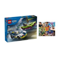 LEGO CITY č. 60415 - Naháňačka s policajným autom za muscle carom + KATALÓG LEGO 2024