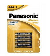 Panasonic Alkaline Power Bateria AAA Blister 4szt
