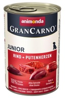 ANIMONDA GRANCARNO JUNIOR WOŁOWINA SERCA 400G