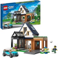 LEGO City Domek rodzinny i samochód elektryczny 60398