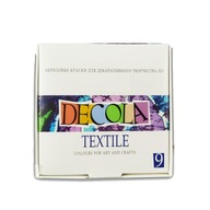 Farba na textil Decola Textile 9 farieb