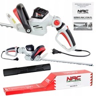 NOŻYCE DO CIĘCIA ŻYWOPŁOTU NAC HE60-WRH-CH 600 W 51 CM OBROTOWA RĄCZKA