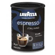 kawa Lavazza Club 100% Arabica hologram puszka