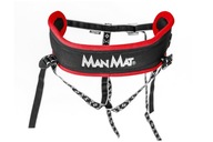 MANMAT CANICROSS BELT ЧЕРВОНИЙ І СРІБЛИВИЙ M