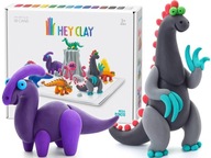 DINOSAURY HEY CLAY PLASTICKÁ HMOTA MEGA DINOS PLASTELÍNA MODELNA 18006